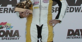 Greg Melka of Pro Flow technologies takes the 2012 heavy weight Supersport national title at Daytona International Speedway
